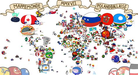 polandball world map